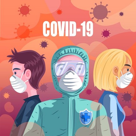 Let's be the fighters to fight the COVID-19